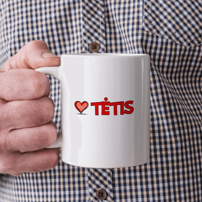 Puodelis „Tėtis“