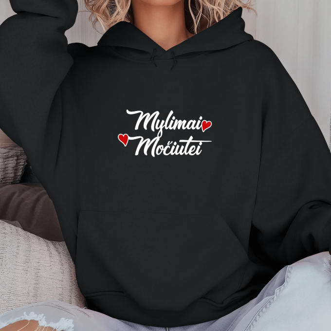 Unisex džemperis su spauda „Mylimai močiutei“ - Image 4