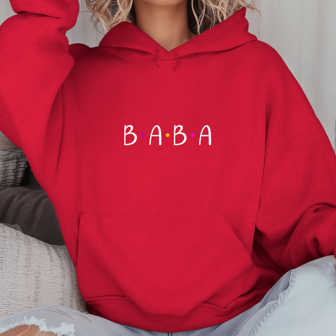 Unisex džemperis su spauda „Baba“ - Image 4