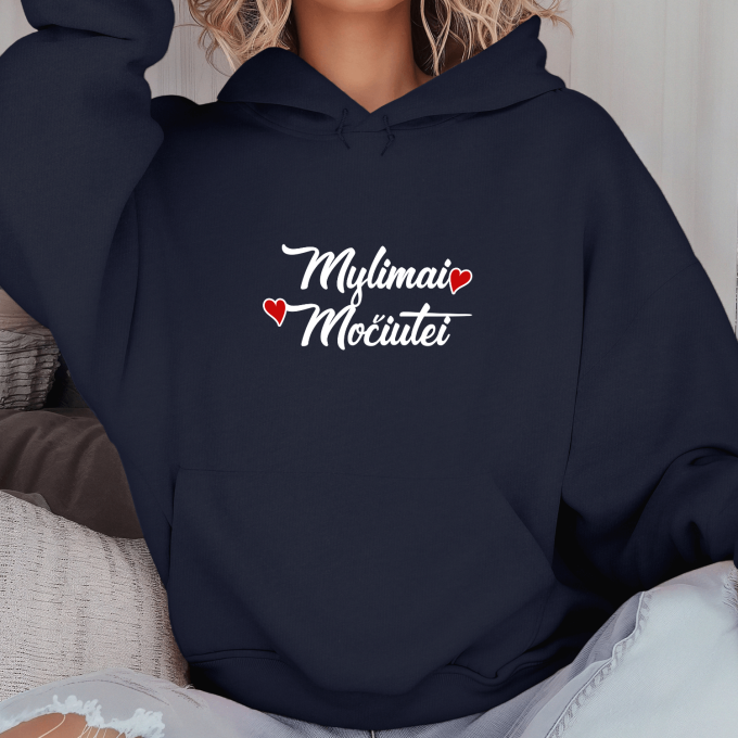 Unisex džemperis su spauda „Mylimai močiutei“ - Image 3