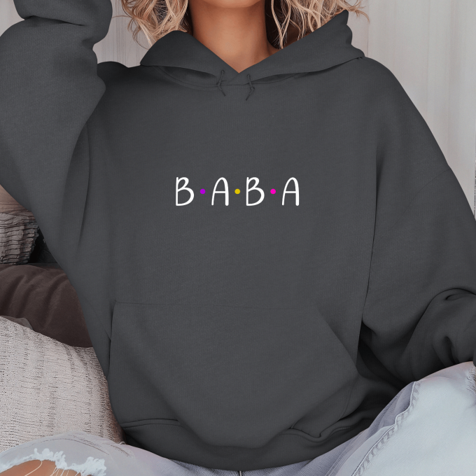 Unisex džemperis su spauda „Baba“ - Image 2