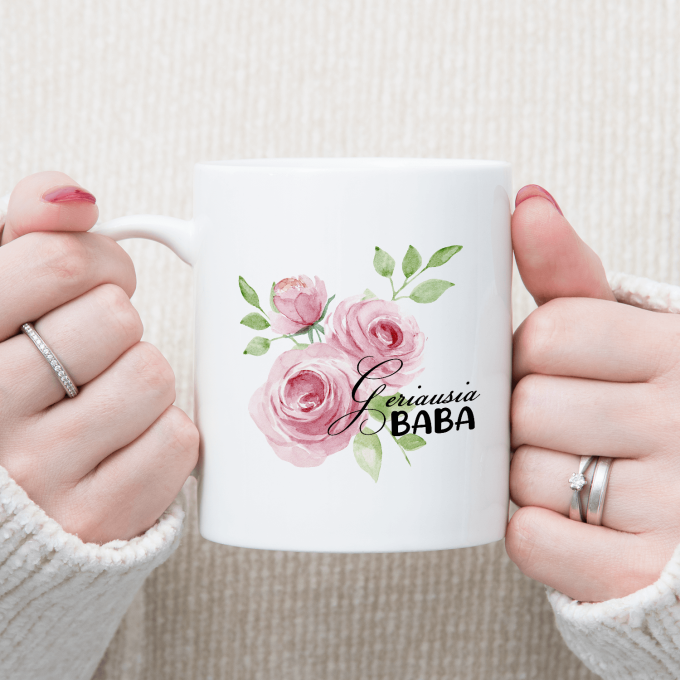 Puodelis „Geriausia baba“