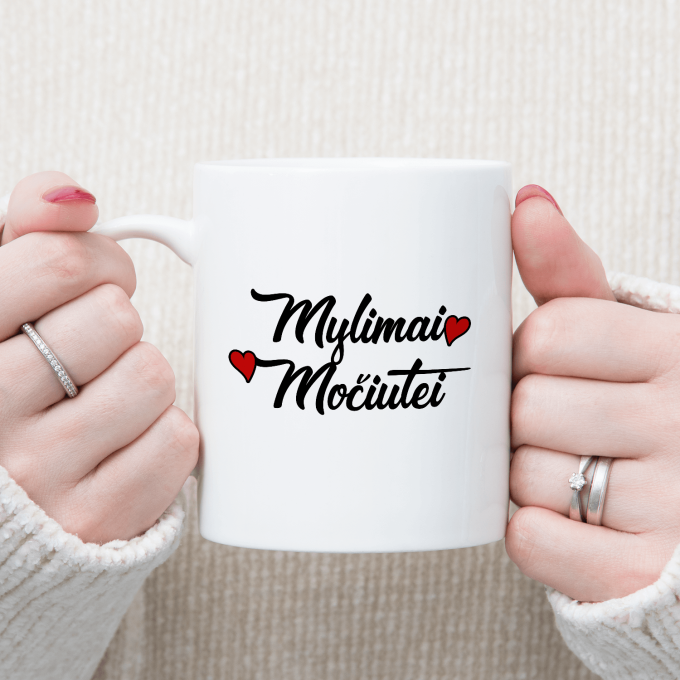 Puodelis „Mylimai močiutei “