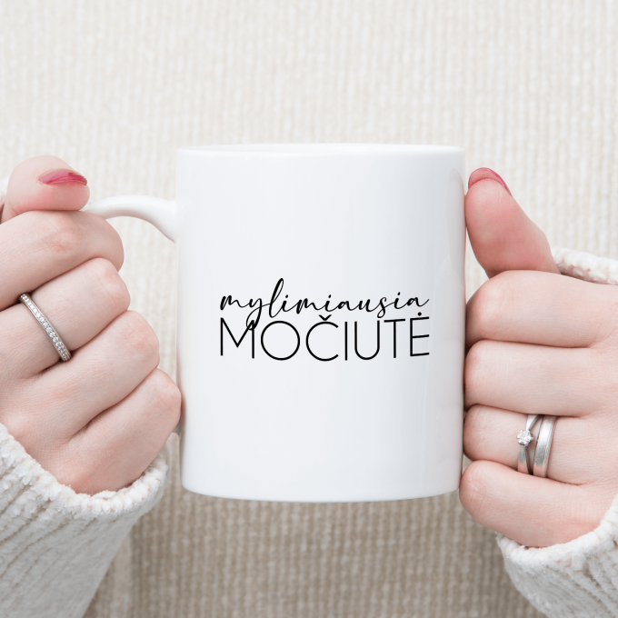 Puodelis „Mylimiausia močiutė“