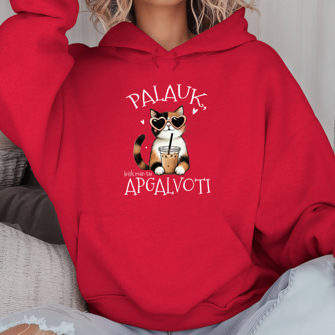 Unisex džemperis su spauda „Palauk, leisk man tai apgalvoti“ - Image 4