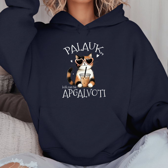 Unisex džemperis su spauda „Palauk, leisk man tai apgalvoti“ - Image 3
