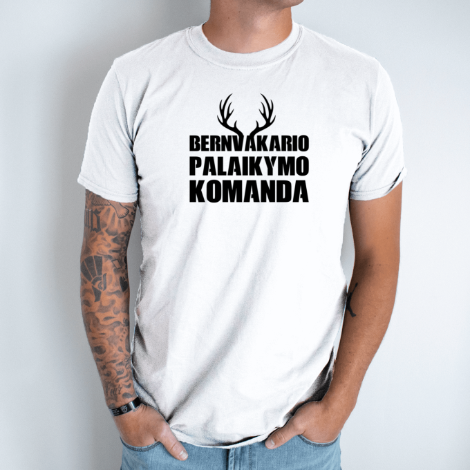 Unisex marškinėliai su spauda „Laisvės palyda“ - Image 2