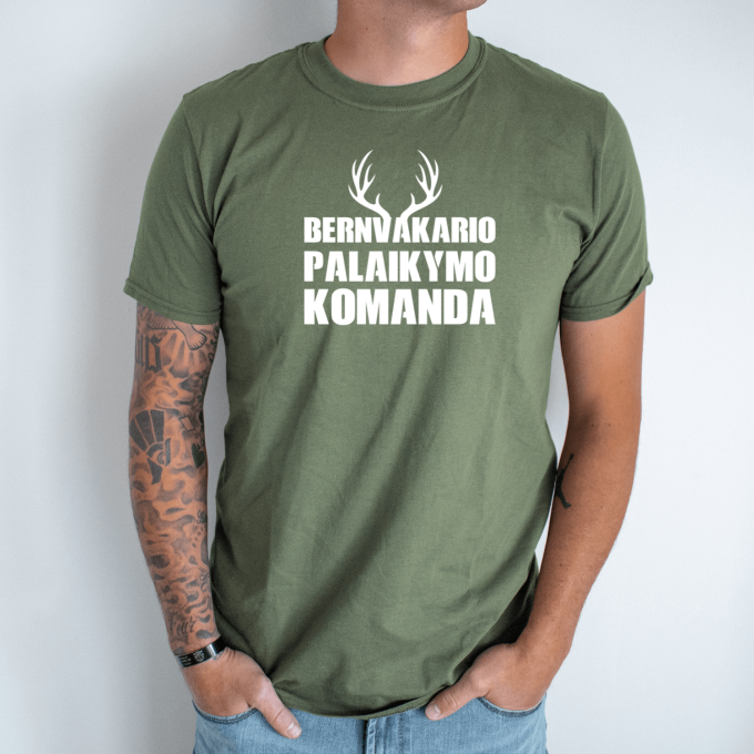 Unisex marškinėliai su spauda „Laisvės palyda“ - Image 3