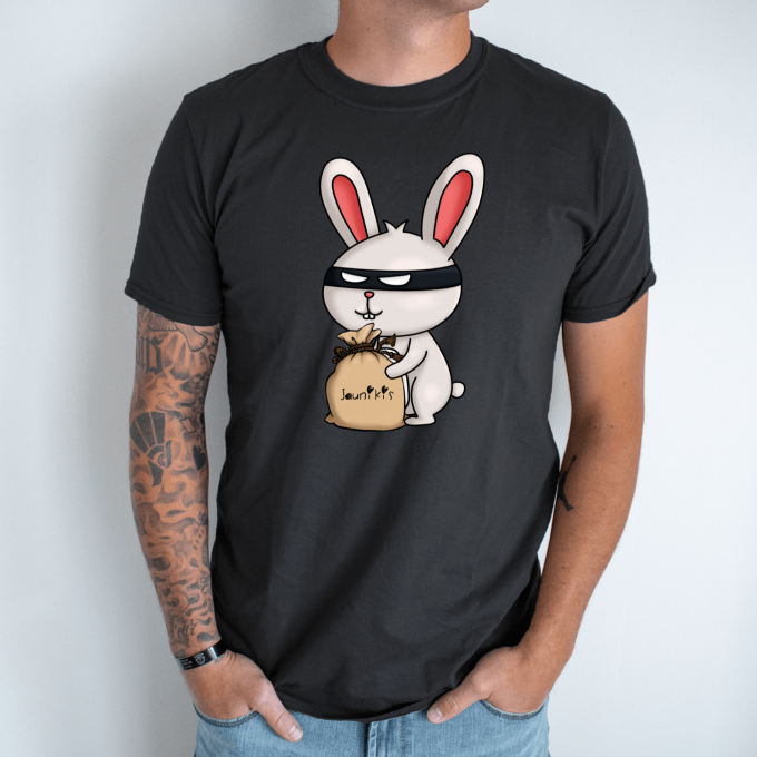 Unisex marškinėliai su spauda „Jaunikio pagrobimas“