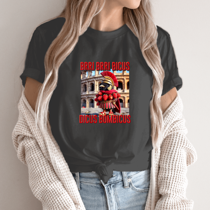 Unisex marškinėliai su spauda „Bri Bicus Dicus Bombicus“ - Image 12