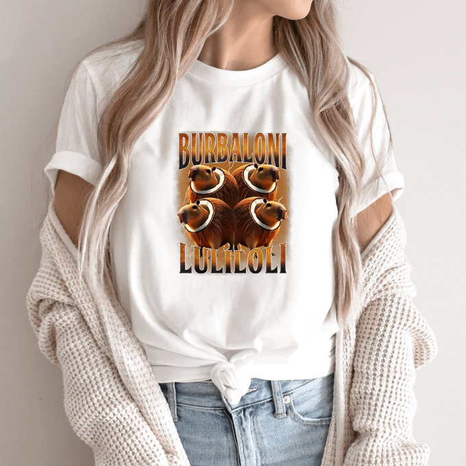 Unisex marškinėliai su spauda „Burbaloni Luliloli kompanija“ - Image 9