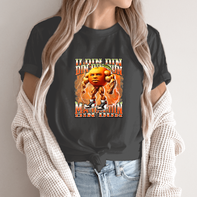Unisex marškinėliai su spauda „U-Din-Din-Dun-Ma-Din-Din-Dun“ - Image 14