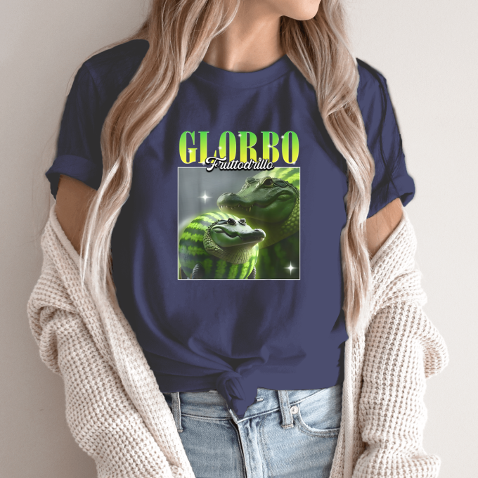 Unisex marškinėliai su spauda „Glorbo fruttodrillo Family edition“ - Image 12
