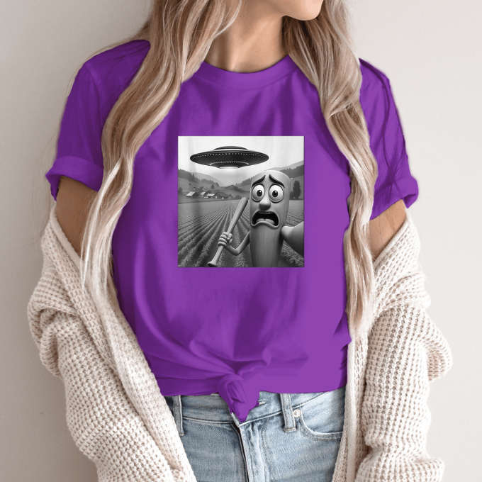 Unisex marškinėliai su spauda „Tung Tung Tung Sahur NSO“ - Image 11