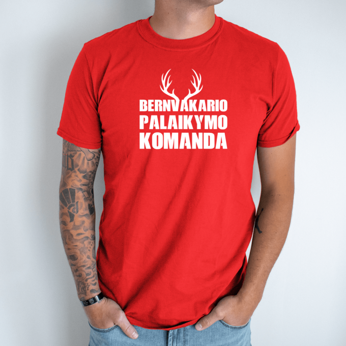 Unisex marškinėliai su spauda „Laisvės palyda“ - Image 6
