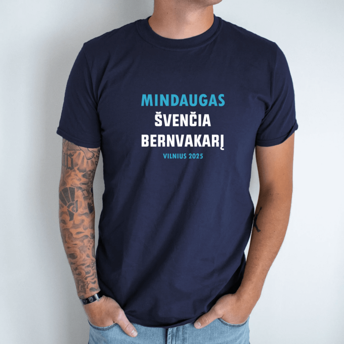 Unisex marškinėliai su spauda „Bernvakario šventė“ - Image 6