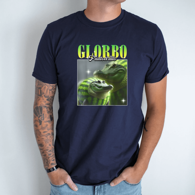 Unisex marškinėliai su spauda „Glorbo fruttodrillo Family edition“