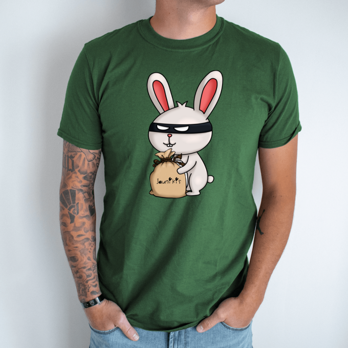 Unisex marškinėliai su spauda „Jaunikio pagrobimas“ - Image 7