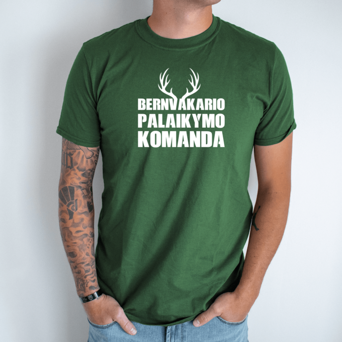 Unisex marškinėliai su spauda „Laisvės palyda“ - Image 5