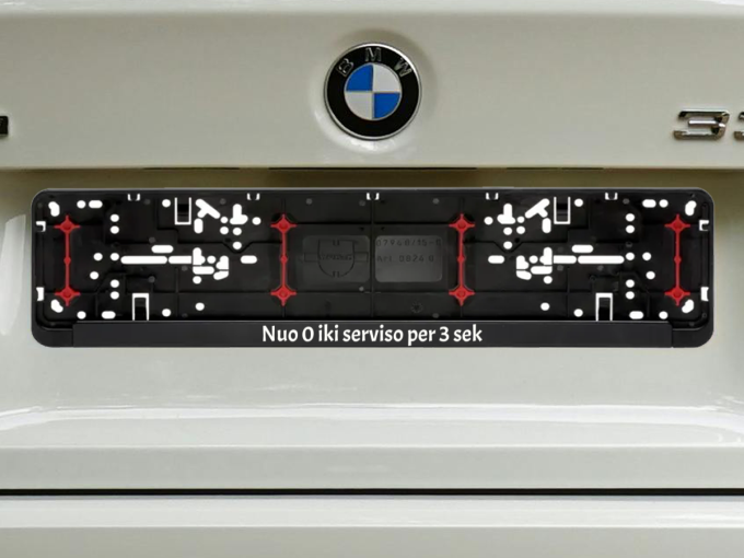 Wurth numerių rėmelis „Nuo 0 iki serviso per 3 sek“