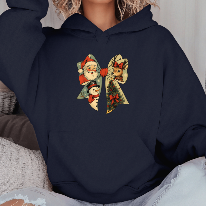 Unisex džemperis su spauda „Nostalgiškos Kalėdos“ - Image 8
