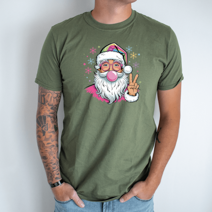 Unisex marškinėliai su spauda „Cool Kalėdos“ - Image 3