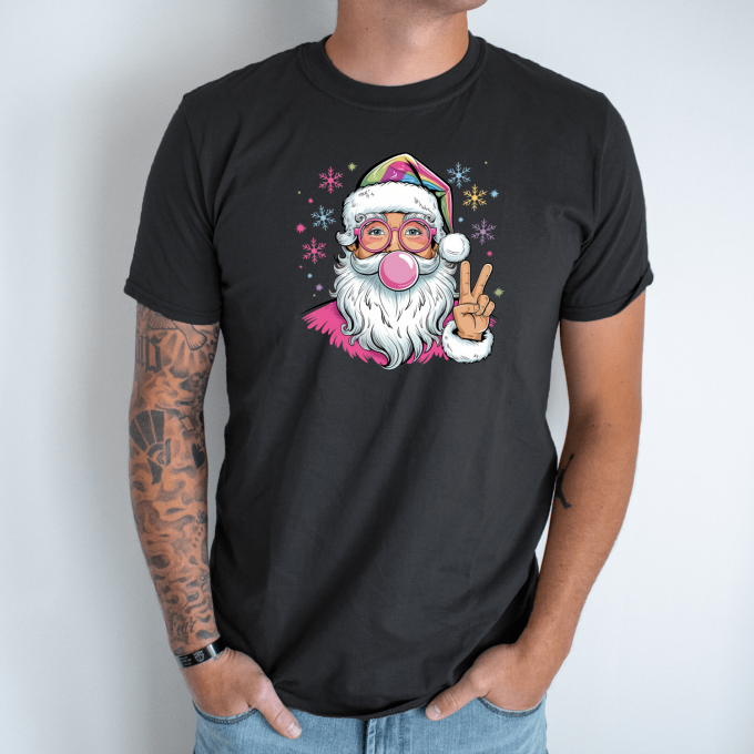 Unisex marškinėliai su spauda „Cool Kalėdos“ - Image 8