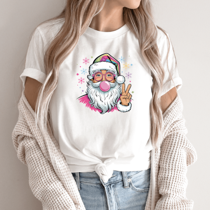 Unisex marškinėliai su spauda „Cool Kalėdos“ - Image 9