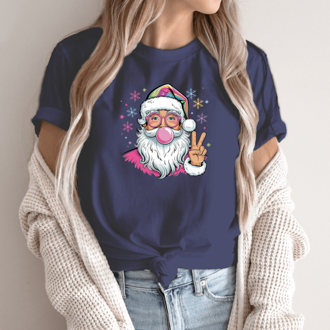 Unisex marškinėliai su spauda „Cool Kalėdos“ - Image 12
