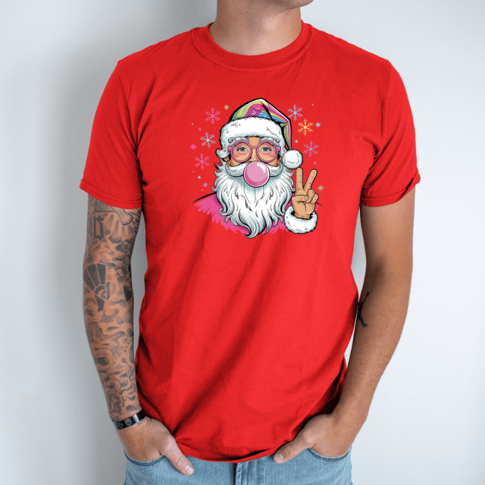Unisex marškinėliai su spauda „Cool Kalėdos“ - Image 7