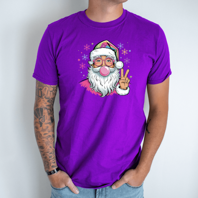 Unisex marškinėliai su spauda „Cool Kalėdos“ - Image 4