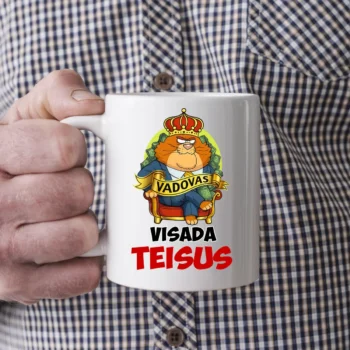 Puodelis „Visada teisus 