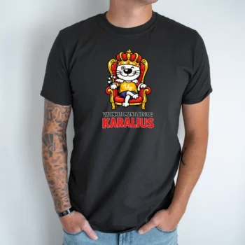 Unisex marškinėliai „Tiesio karalius