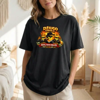 Unisex marškinėliai „Džiugo kartelis