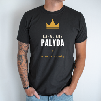 Unisex marškinėliai „Karaliaus palyda