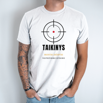 Unisex marškinėliai „Taikinys